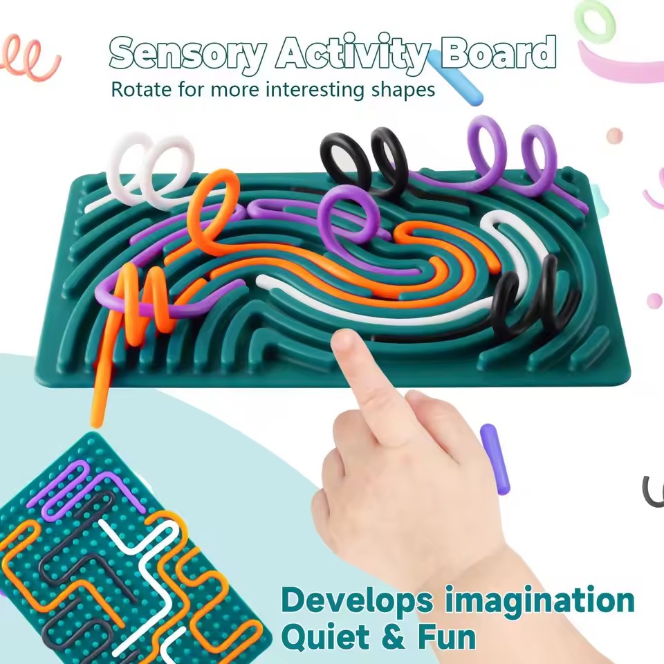 Sensory Silicone Activity Board