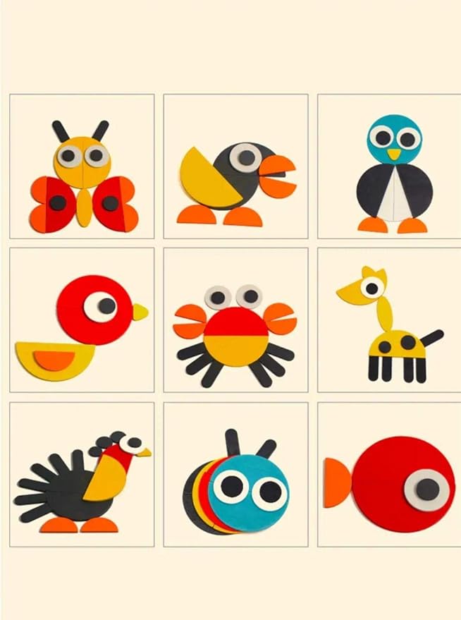 Geo animo Shapes Puzzle