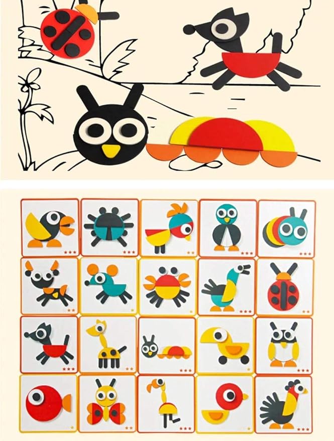 Geo animo Shapes Puzzle