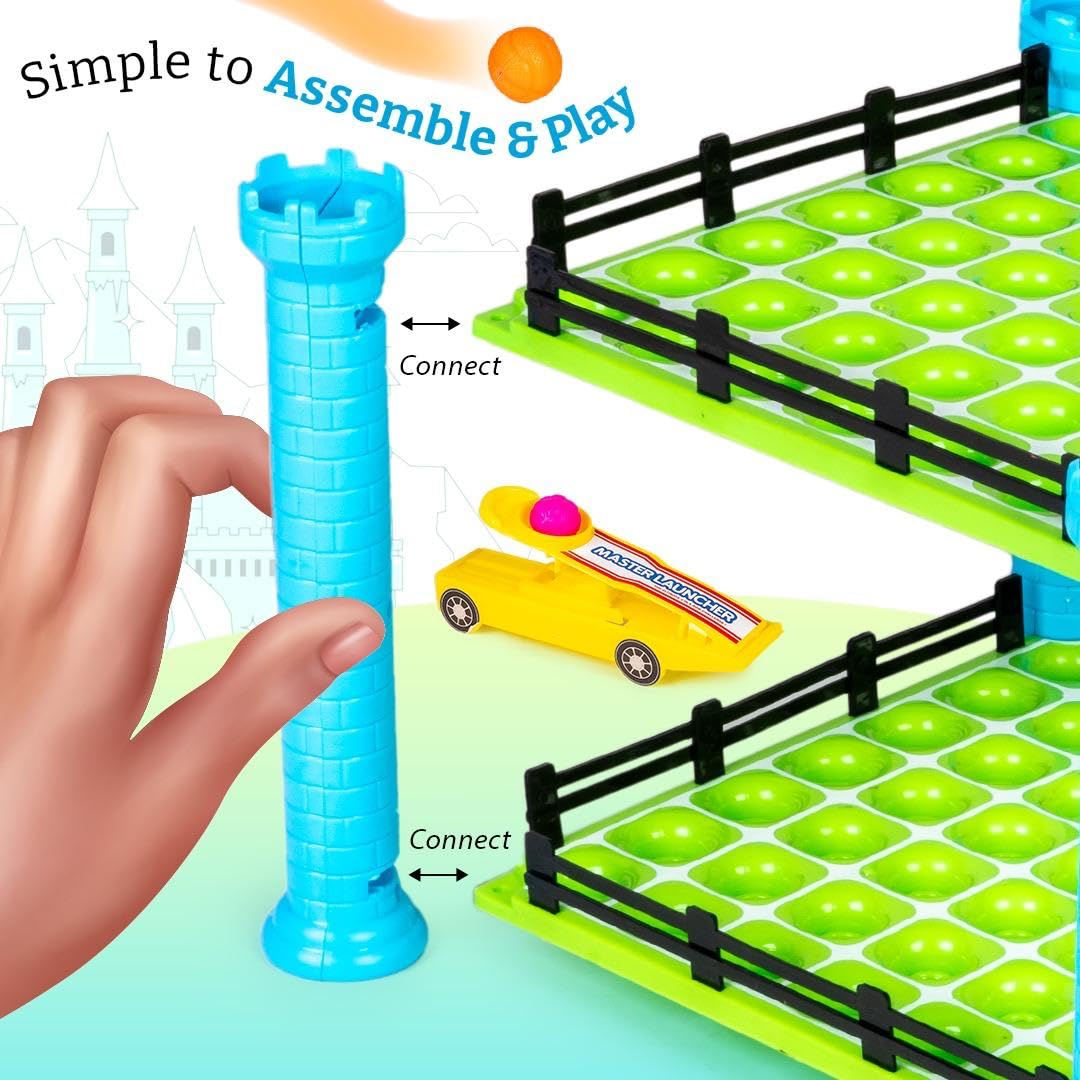 Master Launcher 4 in a Row Challenge Game