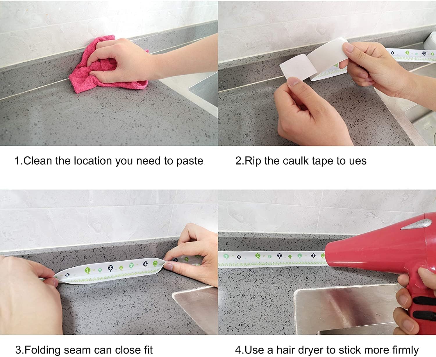 Kitchen Sink Platform Sticker Tape