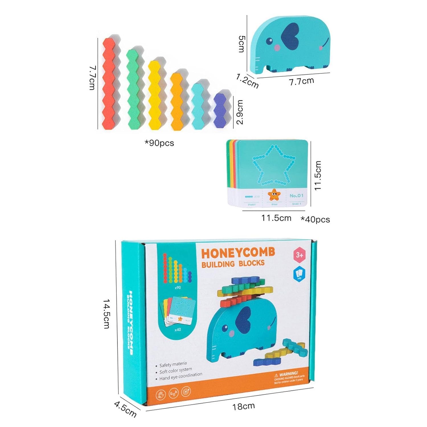 Honey Comb Building Blocks