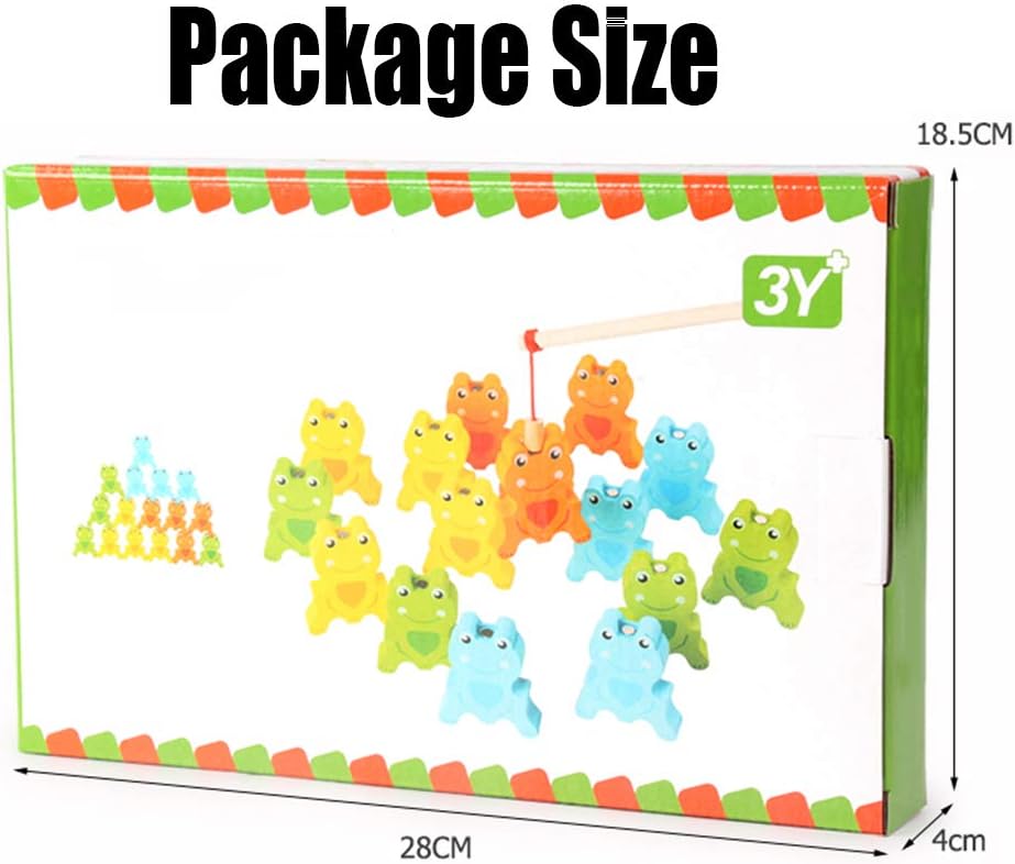 Frog Jenga Fishing Game