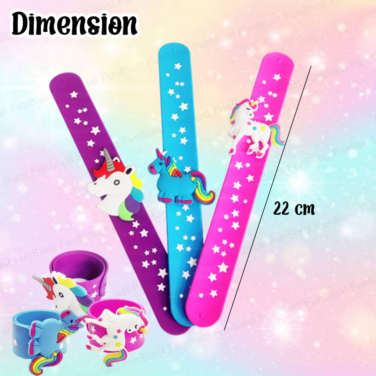 Slap Bands mix (1pc)