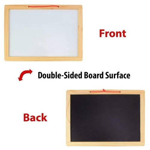 2 in 1 magnetic board with alphabets