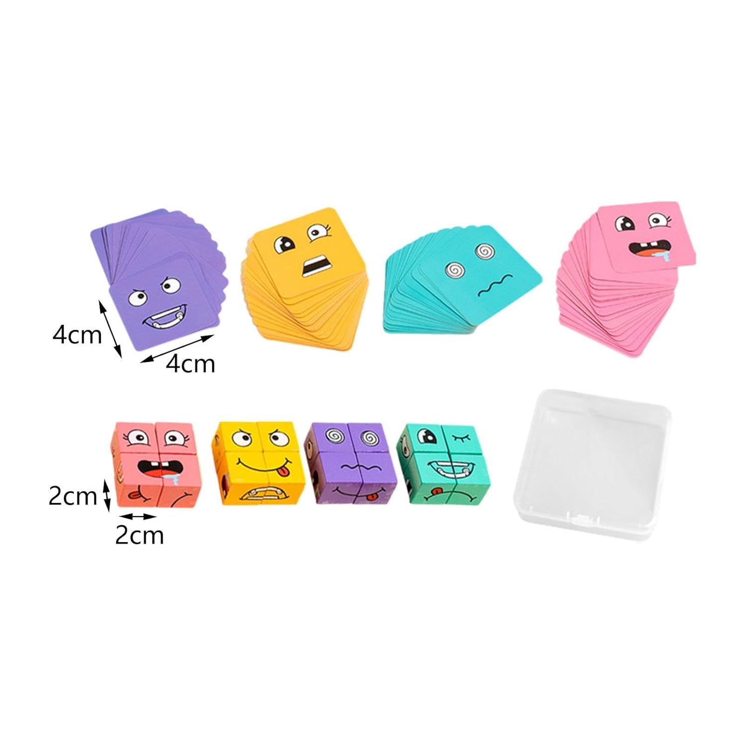 Face Change Rubik's Cube Game with box