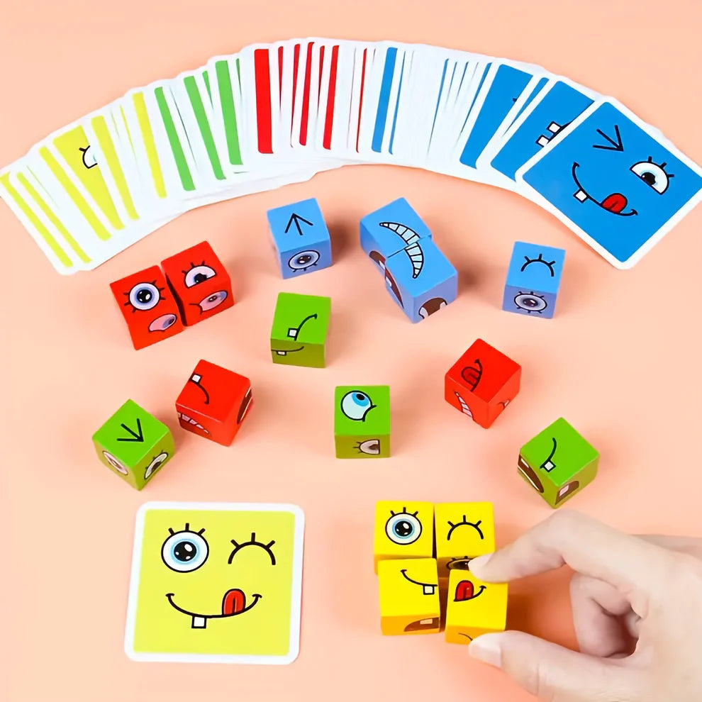 Face Change Rubik's Cube Game with box