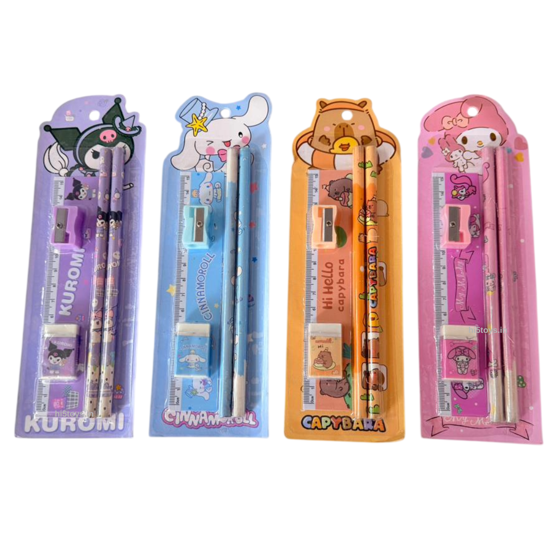 Cartoon Stationery Set (1pc)