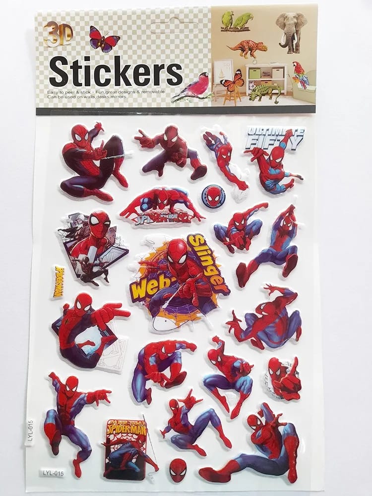 3D Stickers (1pc)