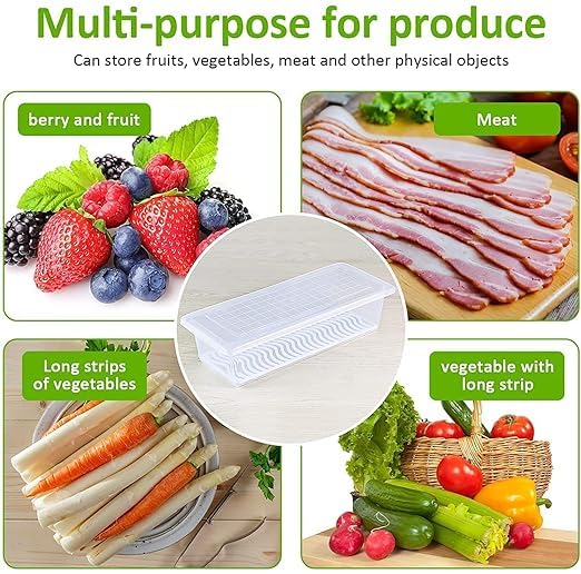 Fridge Storage Box (Set of 2)