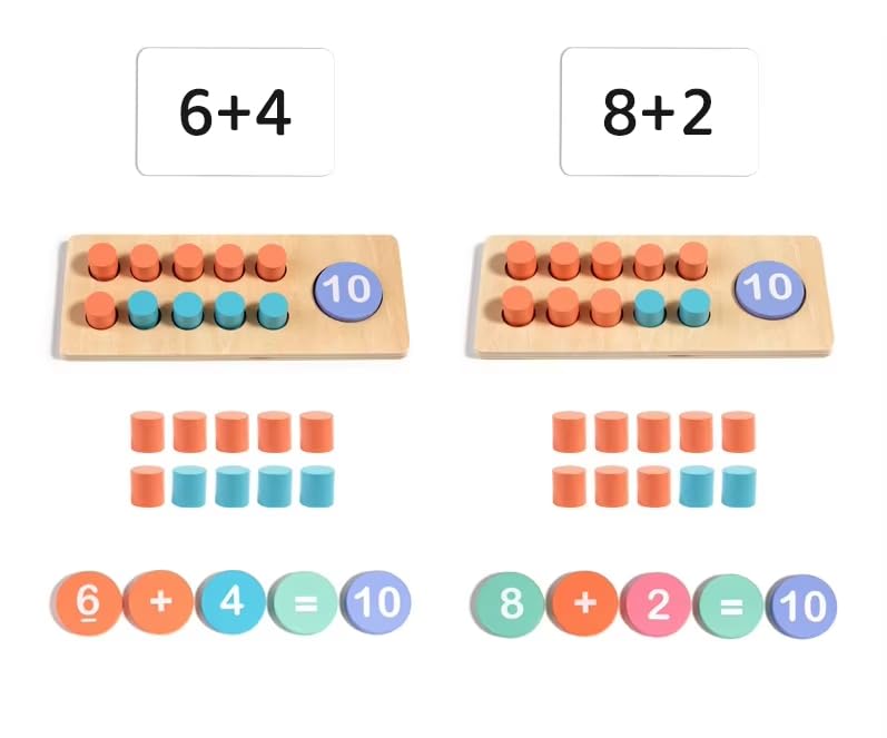 Ten Frame Math Learning Set