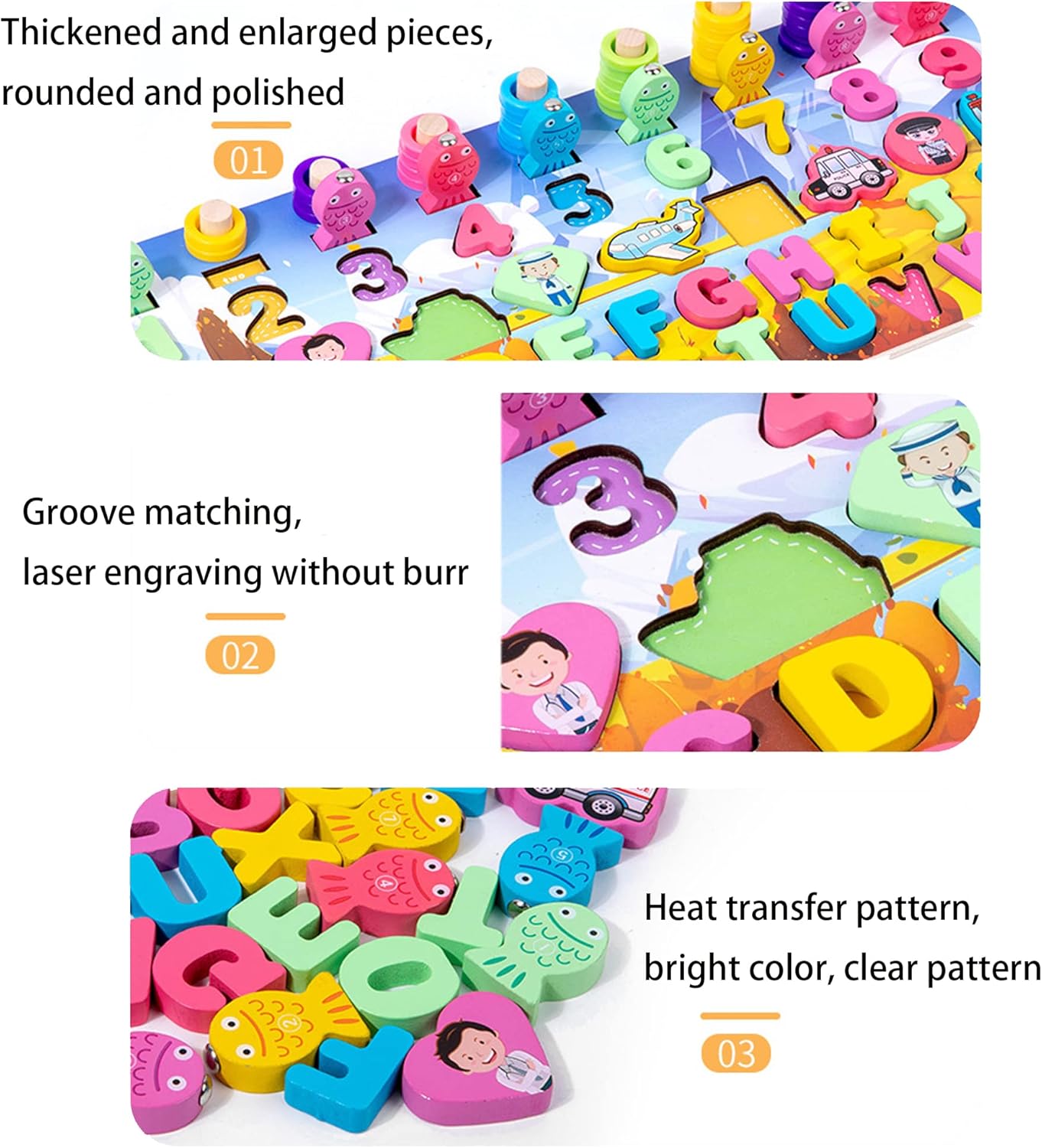 Five in one logarithmic board