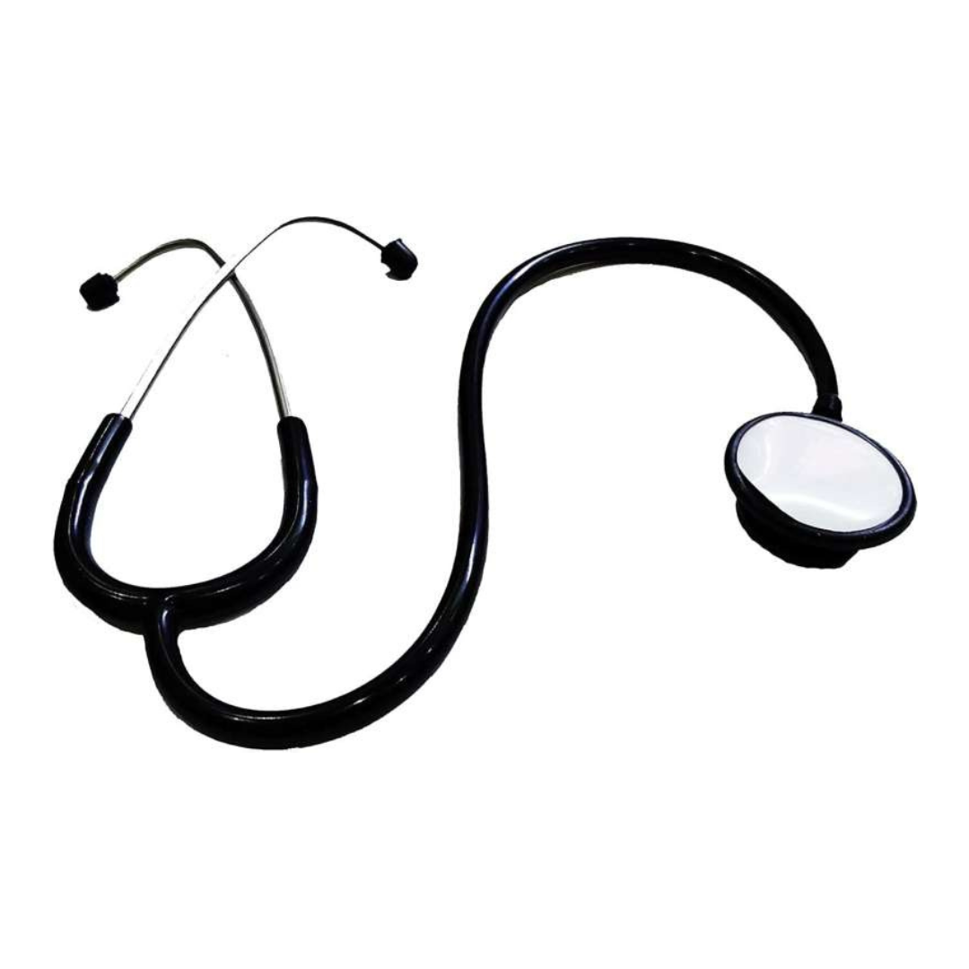 Stethoscope with heart beat