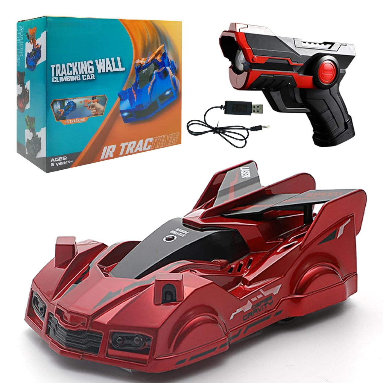 RC Tracking Wall Climbing Car (1pc)