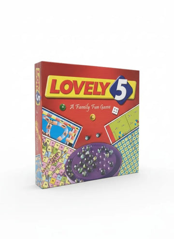 Lovely 5 in 1 Board Game