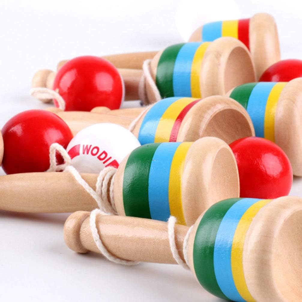 Wooden Mini Catch Ball