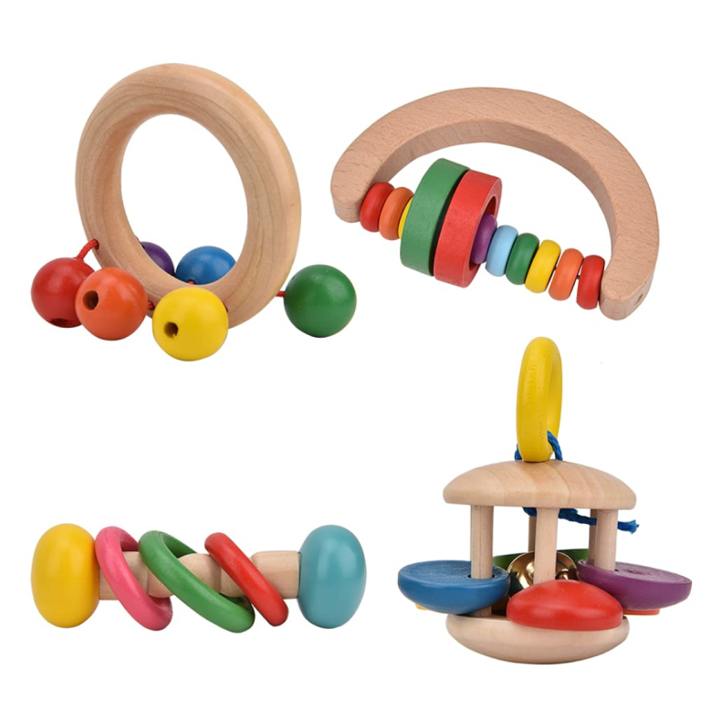 wooden Rattle(1pc) – Hi5Toys