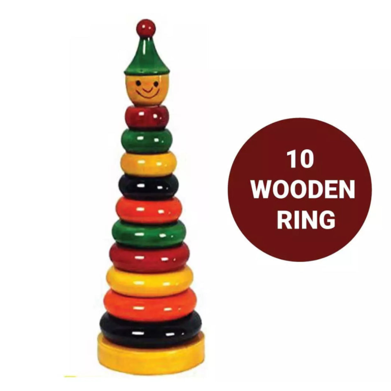 wooden ring set