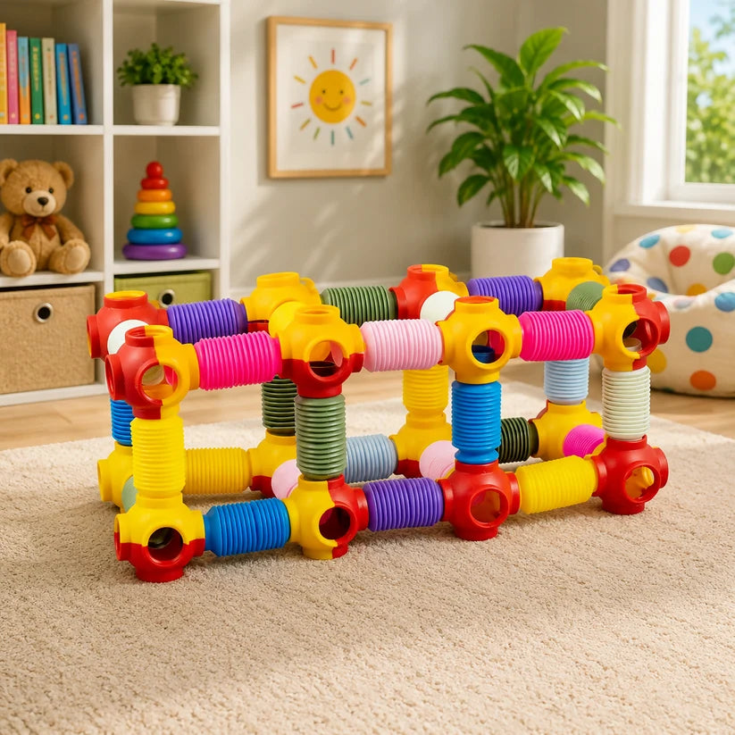 Pop Tubes Connecting Toy