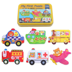 puzzle with box