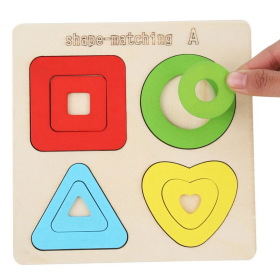Wooden Geometric Puzzles