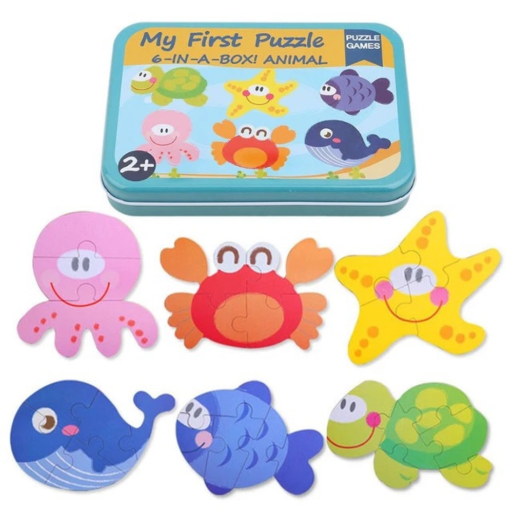 puzzle with box