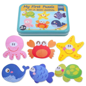 puzzle with box