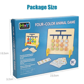 Four-Color Animal Logic Game