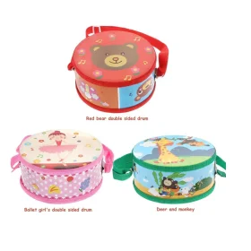 wooden drums set