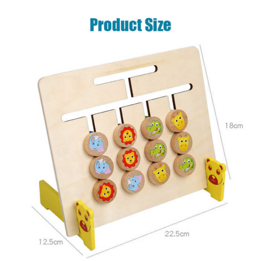 Four-Color Animal Logic Game