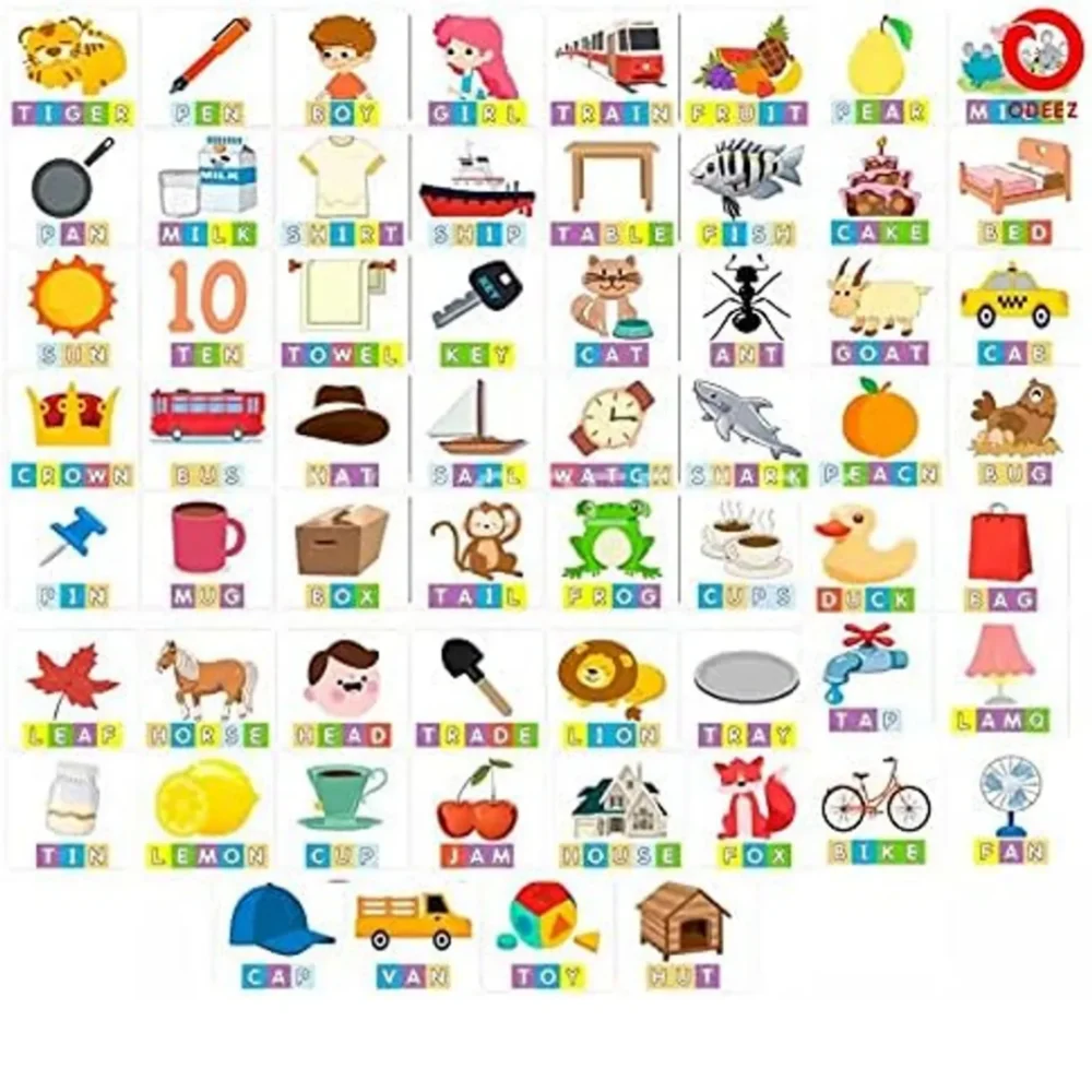 Spelling Cards Word Games