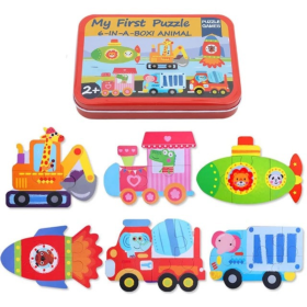 puzzle with box