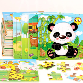 jigsaw puzzle with base image