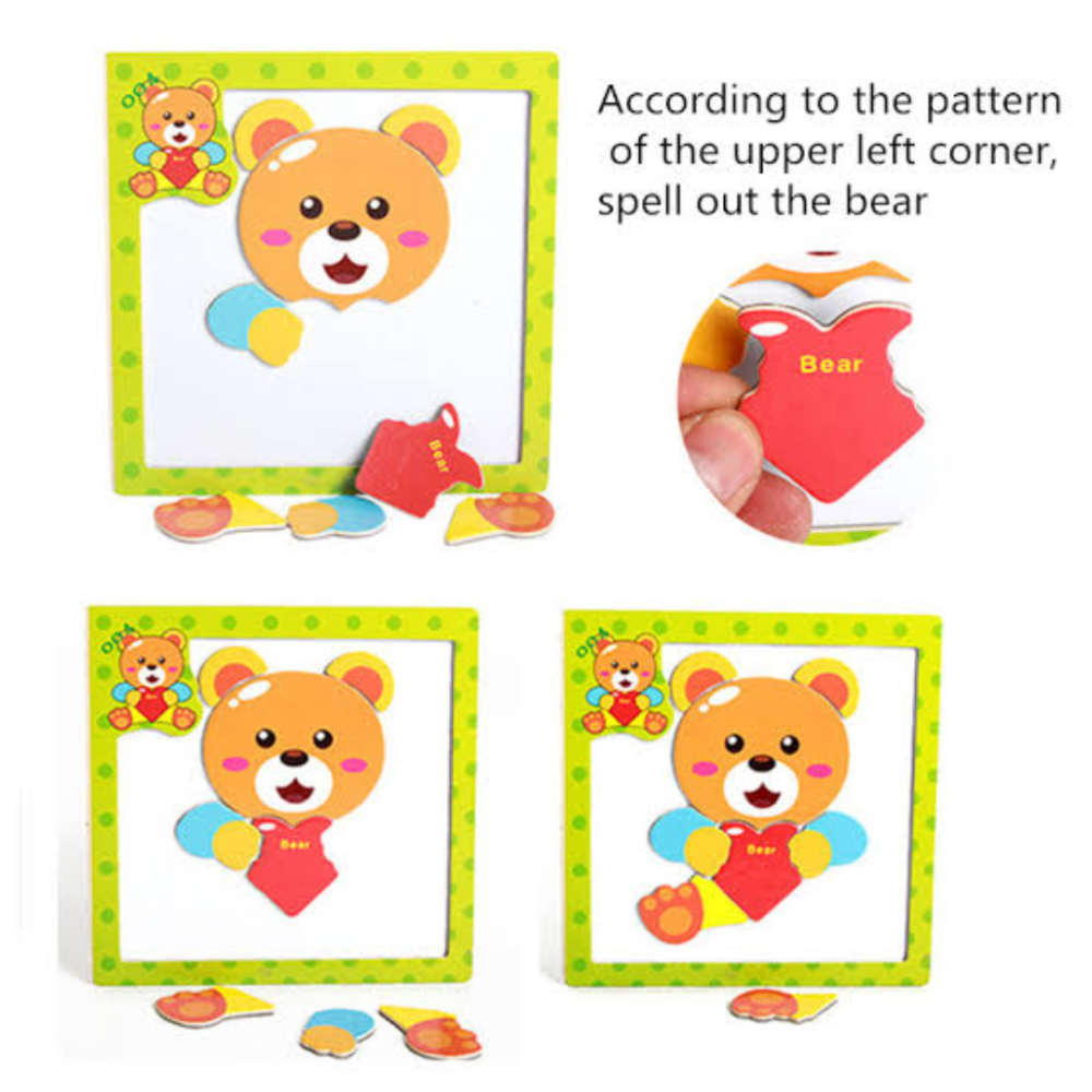 Magnetic puzzles set of 2