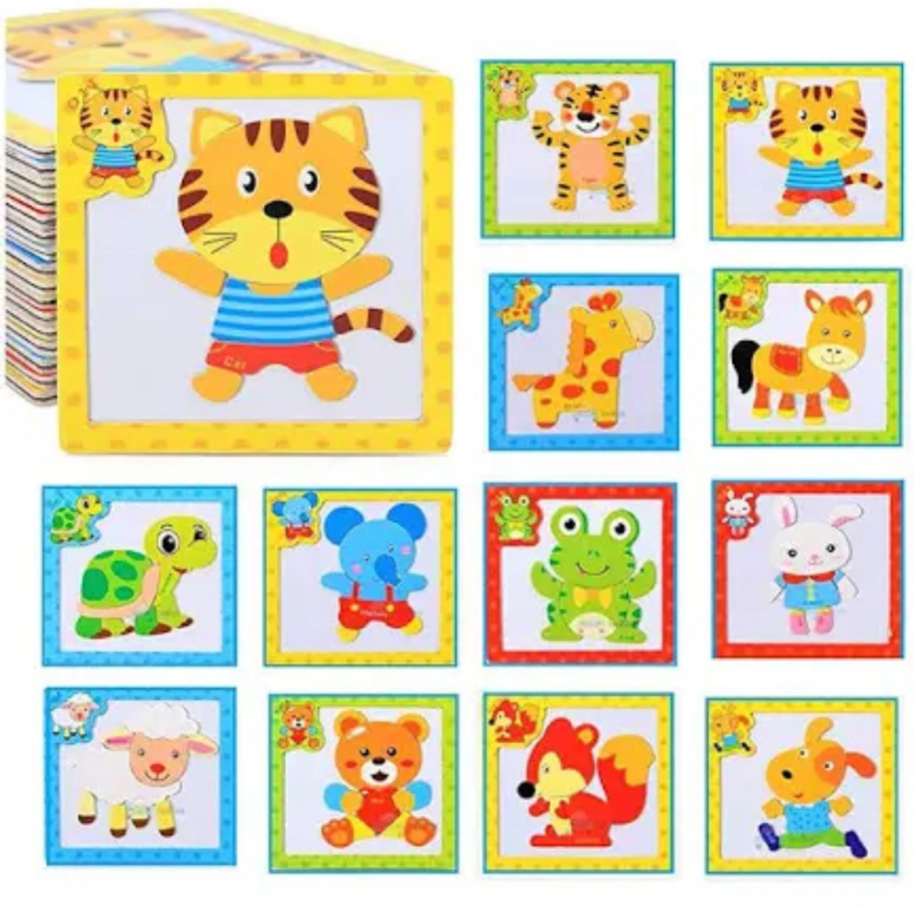 Magnetic puzzles set of 2