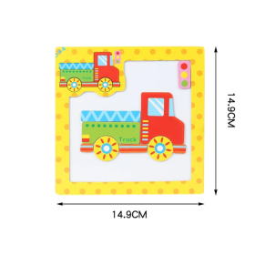 Magnetic puzzles set of 2