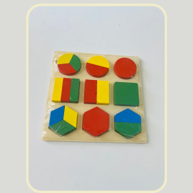 3D Puzzle Board Shape Sorting