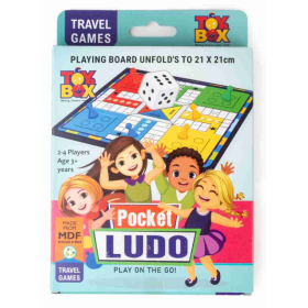 wooden Pocket Ludo
