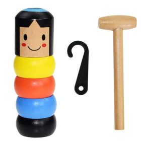 Magic Toy Immortal Unbreakable Wooden Man Toy