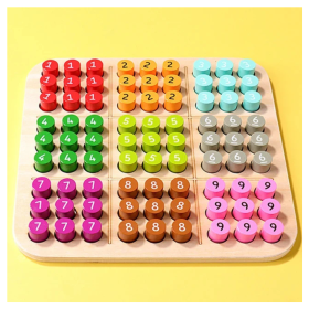 Sudoko-Intensive training |Wooden Sudoku Board Game|1 set