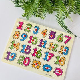Numbers knob board