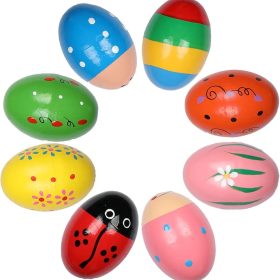 Wood Hand Shaker Egg (1pc)