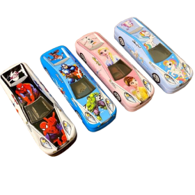 Metal Car Pencil Box (1pc)