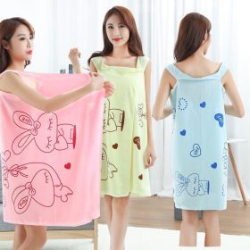 Women's Wearable Bath Towel