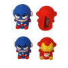 2 1 Sharpener with eraser- Ainvengers theme (1pc)