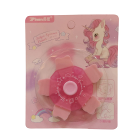 Spinning Eraser- Pink (1pc)