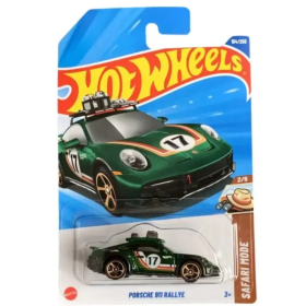 Hot Wheels Porsche 911 Rallye (2025 Safari Mode, 154/250, 2/5)