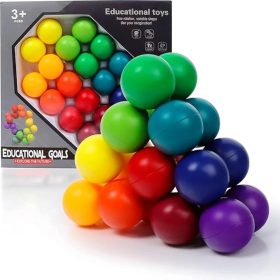 Colorful Magnetic Balls Connection