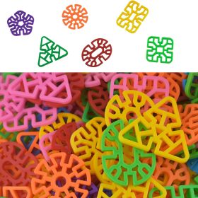 Interlocking Plastic Disc Set Building Toy (15 to 17pcs)