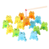 Frog Jenga Fishing Game